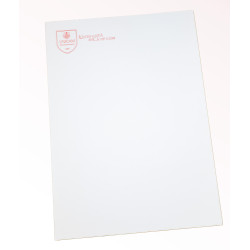 Combo cartellina in cartone + penna unicam + blocco fogli